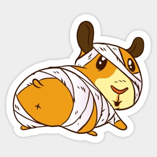 Halloween guinea pig Sticker